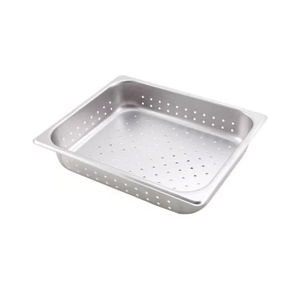 IP3TERCIO-06P | Inserto GN tercio perforado Migsa  de acero inoxidable 32.5 x 17.6 x 6.5 cm