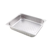 IP3TERCIO-10P | Inserto GN tercio perforado Migsa de acero inoxidable 32.5 x 17.6 x 10 cm