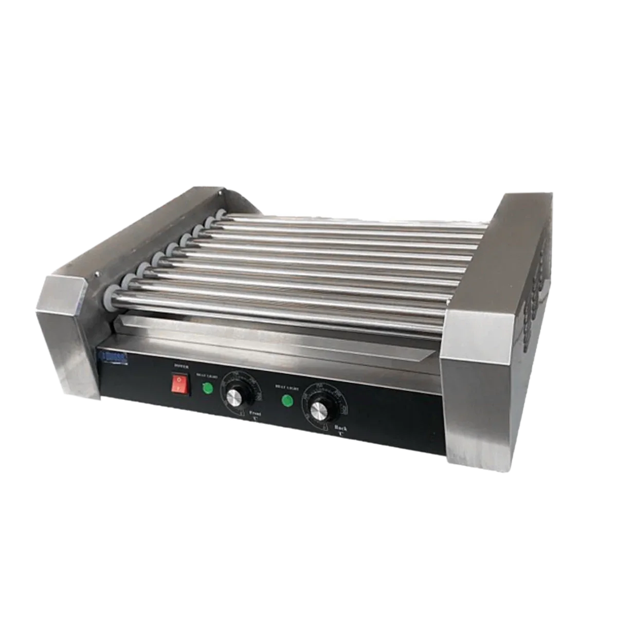 HD-G9 | Asador de salchichas eléctrico Migsa para 18 salchichas con 9 tubos y doble termostato