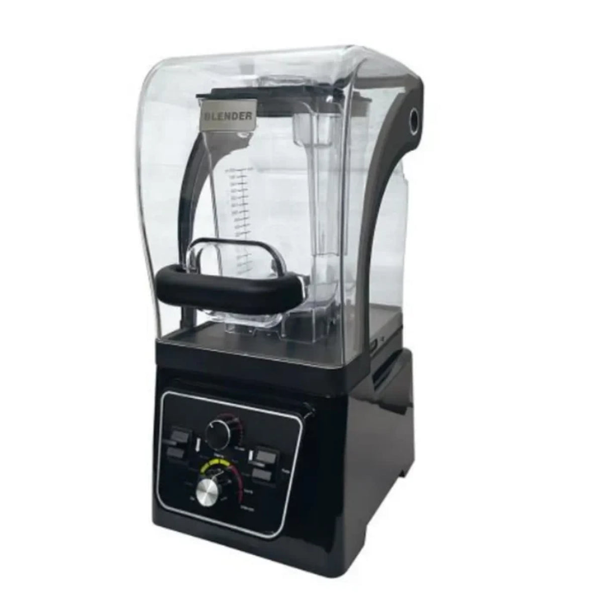 BL-228 | Licuadora comercial Equichef  1.6 L con capelo antiruido y 9 programas preestablecidos