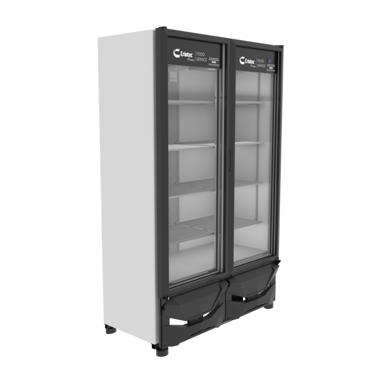 CFX-42 | Enfriador Vertical 2 Puertas 42 ft³