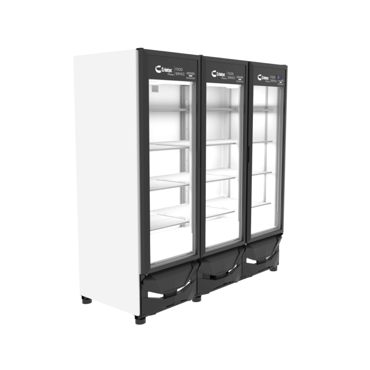 CFX-64 | Enfriador Vertical 3 Puertas 64 ft³