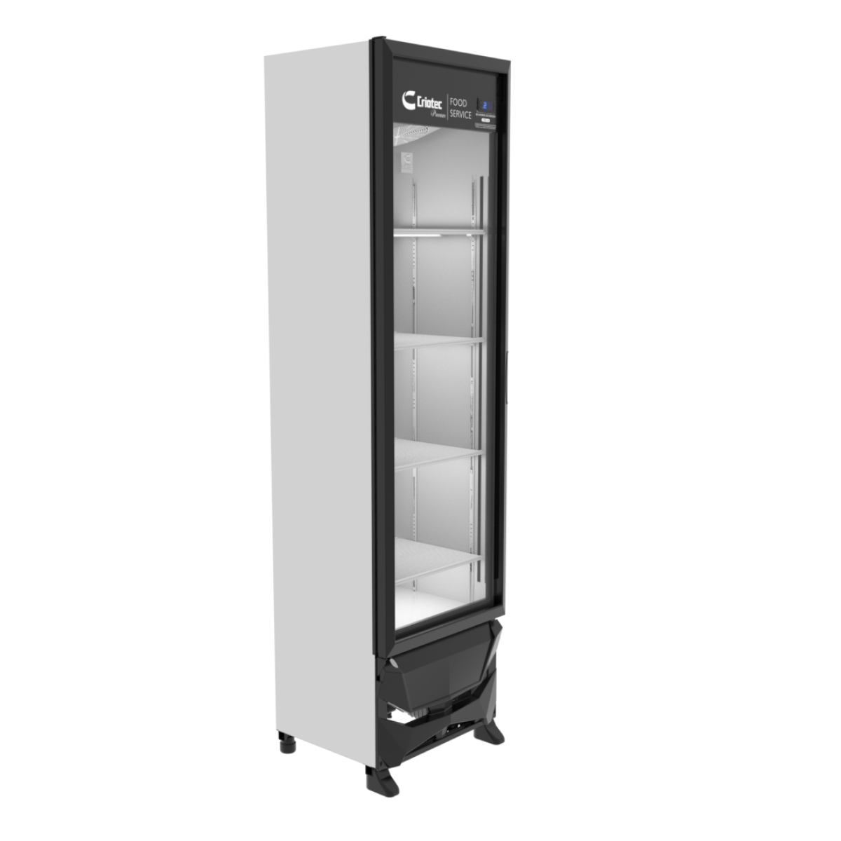 CFX-11SL | Enfriador Vertical 1 Puerta Delgado (Slim) 11 ft³