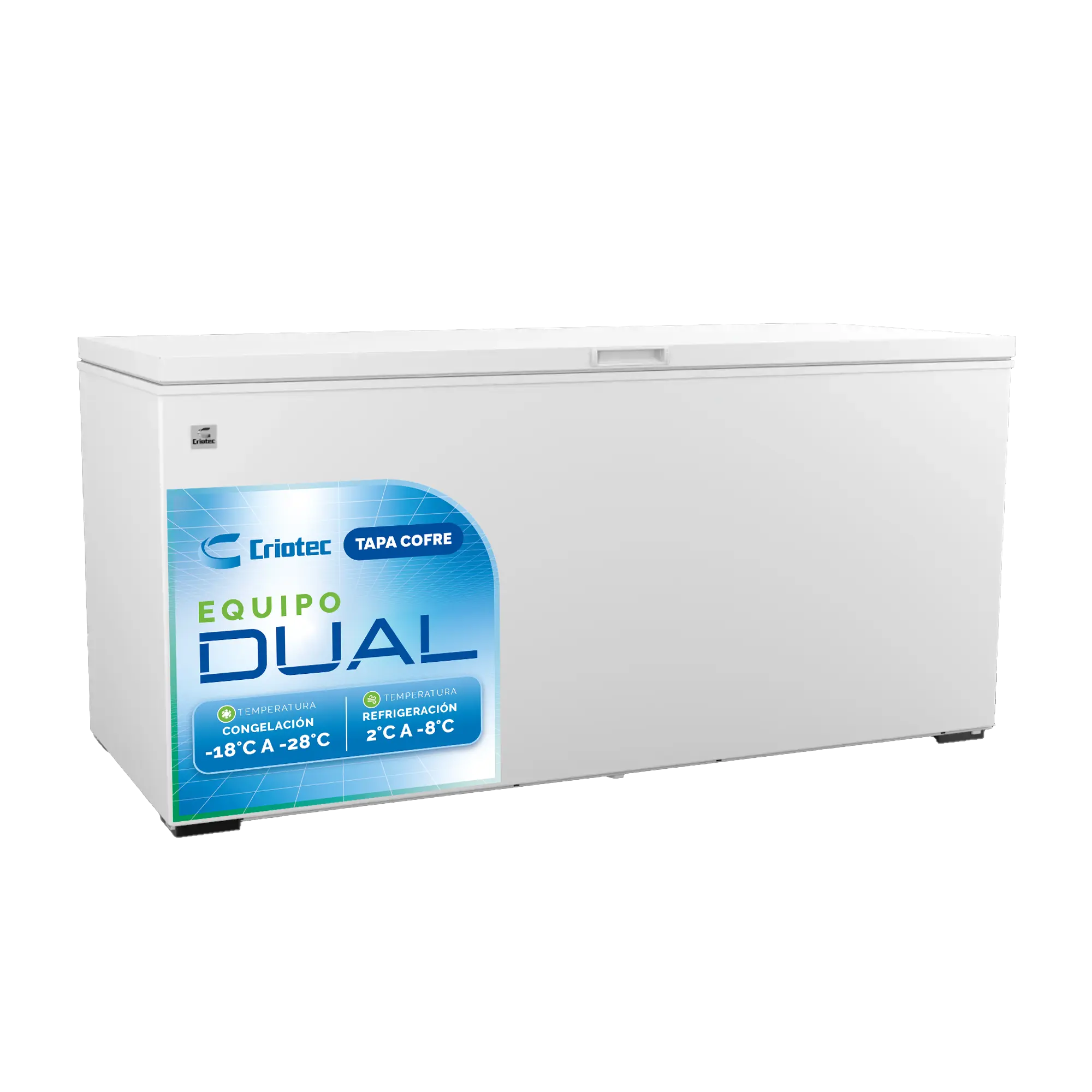 CTCC-25 | Conservador de Congelados Dual Puerta Sólida 25 ft³