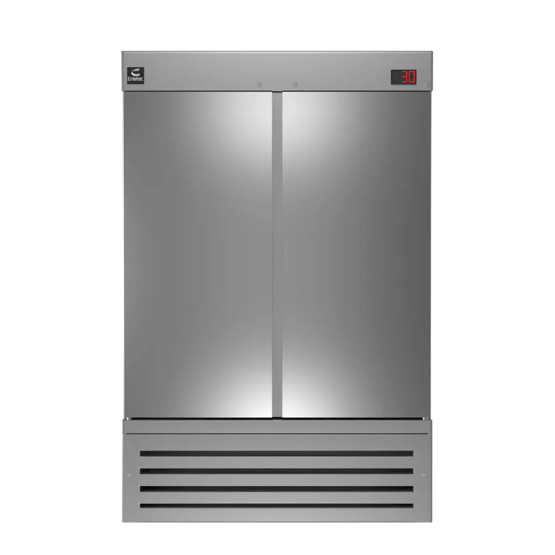 FSM-42 | Enfriador Vertical Acero Inoxidable 42 ft³