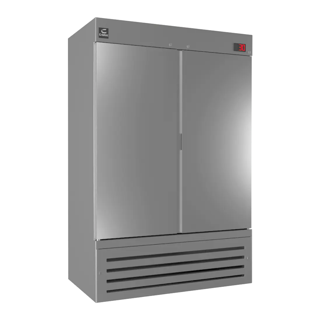 FSM-42 | Enfriador Vertical Acero Inoxidable 42 ft³