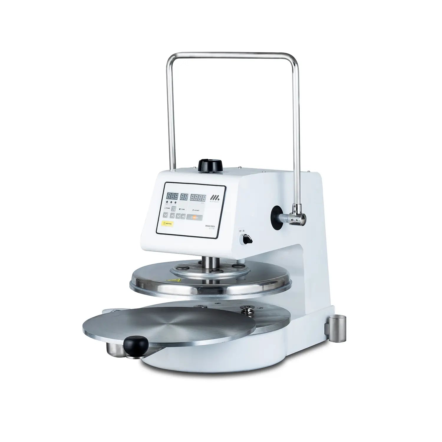 ME-P18M | Formadora semiautomática de pizzas Migsa 18" con controles digitales y ajuste de grosor