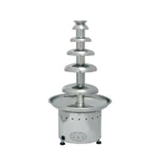 CF44A | Fuente de chocolate profesional Migsa 6 cascadas con capacidad de 8 kg y cuerpo de acero inoxidable