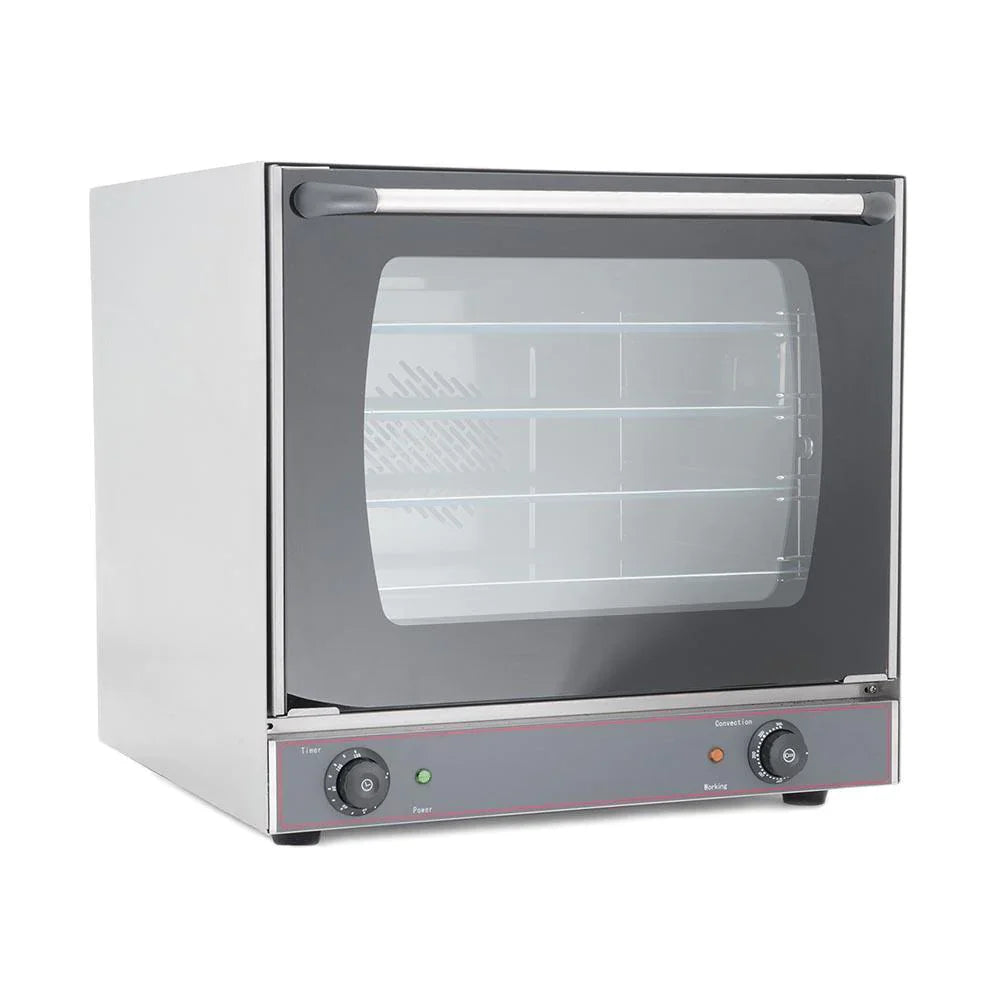EN-20A  | Horno eléctrico de convección Migsa 3.2 kW con 4 niveles y puerta de doble cristal templado