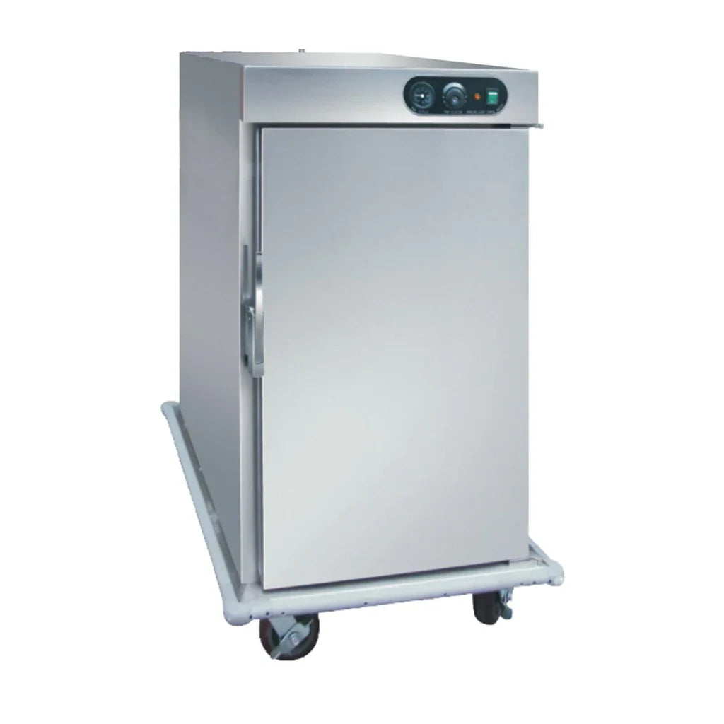 FW-5 | Carro calentón eléctrico de alimentos Migsa 1.8 kW con 5 parrillas y charola evaporadora