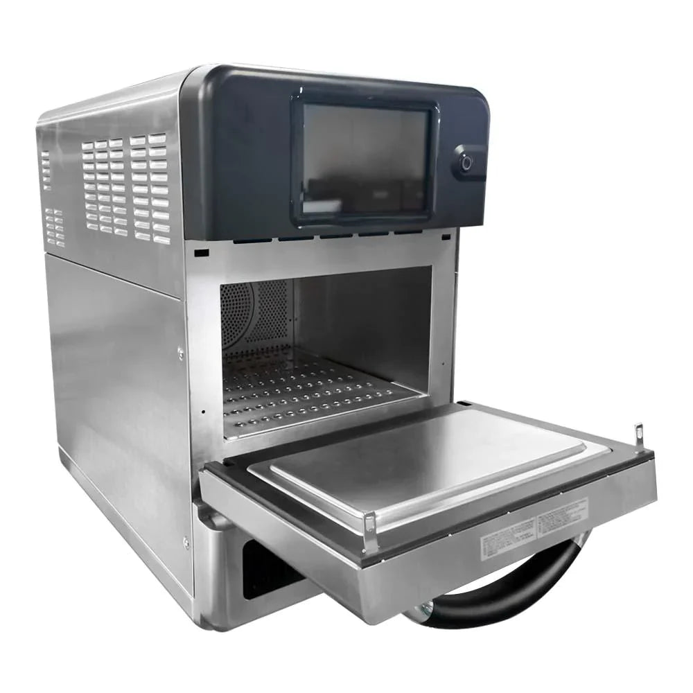 G1 | Horno FlashChef de alta velocidad Migsa 18.7 L con triple acción y pantalla táctil de 8"