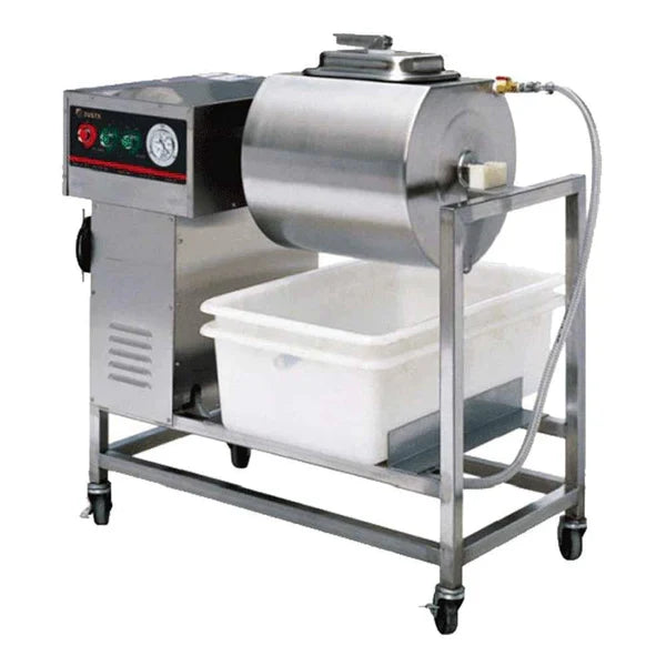 HML-809 | Máquina marinadora al vacío Migsa  25 L con tómbola giratoria y bomba de vacío de 8 m³/h