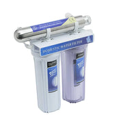 US212W | Sistema purificador de agua Migsa con 2 bujías, luz UV y flujo de 8 L/min