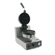 UWBX-1  | Wafflera belga giratoria Migsa 1200 W con plato de fundición con teflón y termostato ajustable