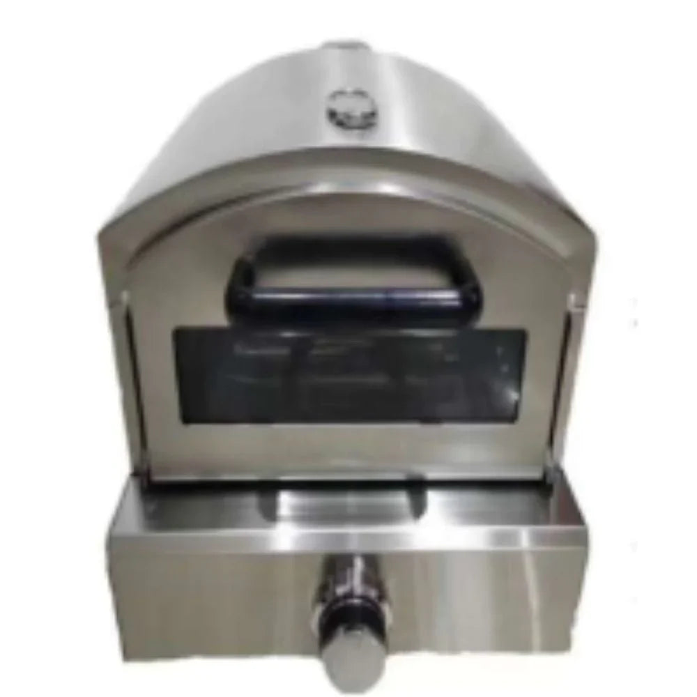 HPC-30 | Horno para pizzas a gas LP Migsa con cámara de 32 x 32 cm y piso refractario