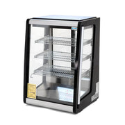 RTW129L | Vitrina refrigerada sobre mesa alta Migsa  129 L con temperatura de 2 a 12 °C y refrigerante R290