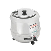 SB-6000S | Calentador eléctrico de sopas Migsa 9 L con olla interior y tapa abatible en acero inoxidable
