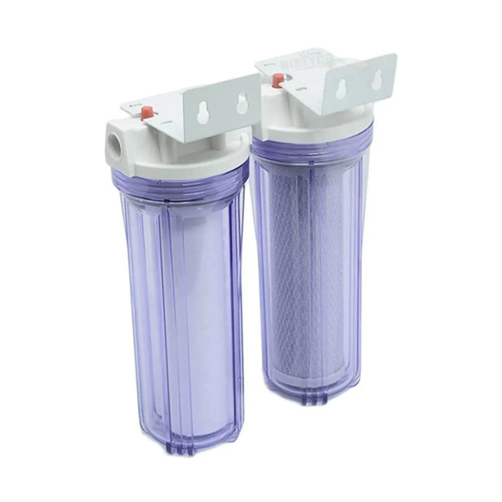 US2 | Sistema purificador de agua Migsa con 2 bujías, carbón activado y flujo de 8 L/min