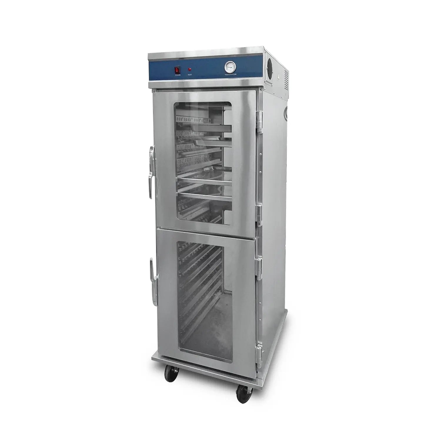 UFC-P | Carro calentón passthrough de alimentos Migsa  2.2 kW con control digital y 15 guías