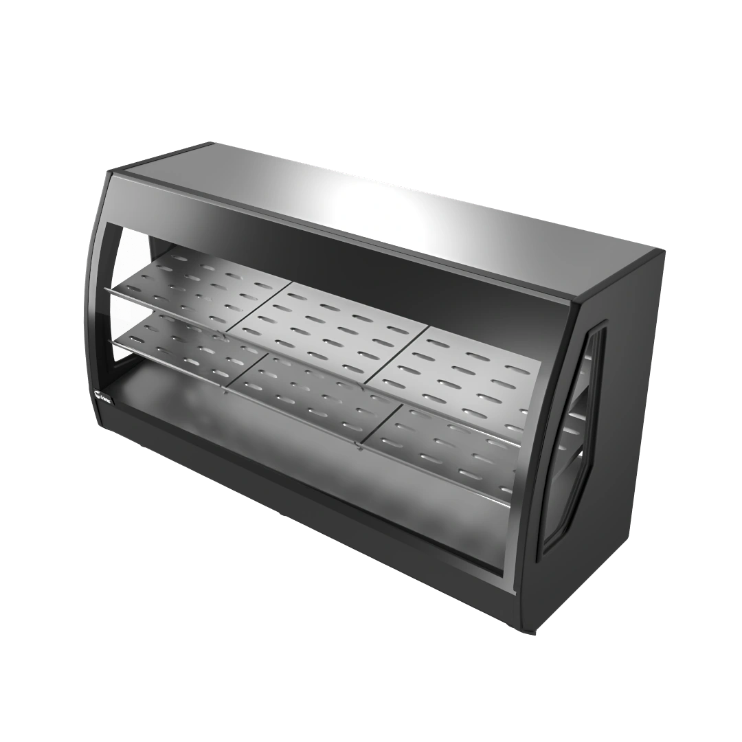 VCC-200 CLASE B | Vitrina Curva Refrigerada para Mostrador