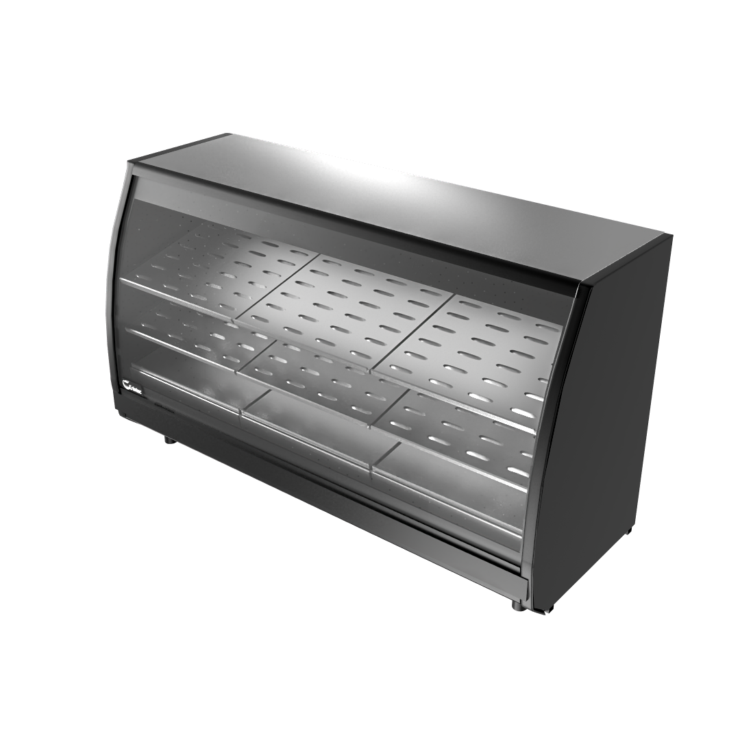 VCR-200 | Vitrina Carnicera Refrigerada Curva 200 cm