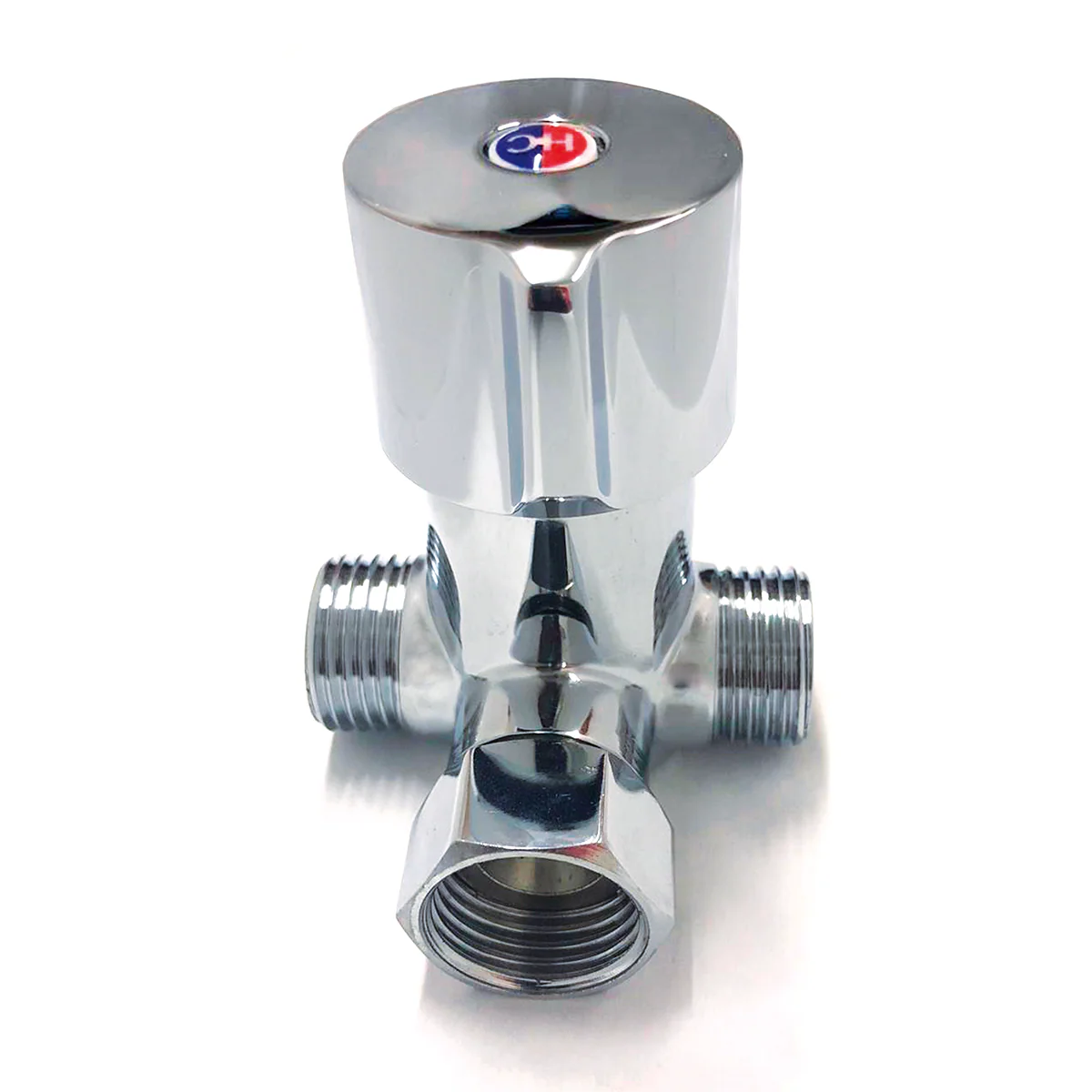 AT-601A | Válvula reguladora mezcladora Migsa para agua fría y caliente en bronce cromado
