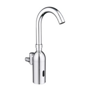 AT-6197A | Llave electrónica con sensor Migsa para lavabo con operación por baterías y acabado cromado