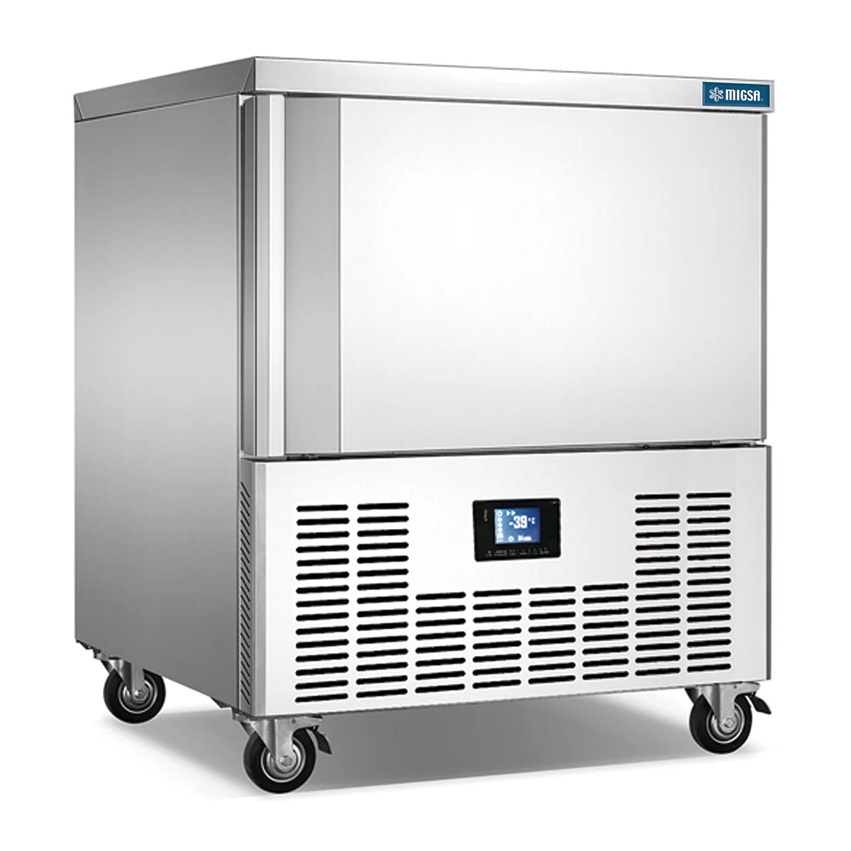 BCF25 | Abatidor y congelador rápido Migsa para 5 charolas con temperatura ajustable de 3 a -40 °C