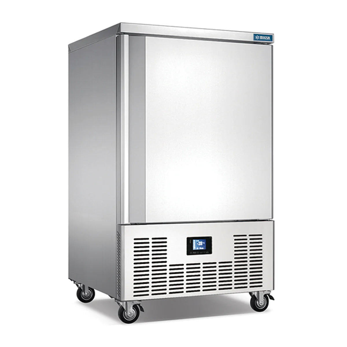 BCF30 | Abatidor y congelador rápido Migsa para 10 charolas con temperatura ajustable de 3 a -40 °C