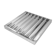 BFF-50 | Filtro de grasa para campana Migsa  de acero inoxidable en caja con 10 piezas