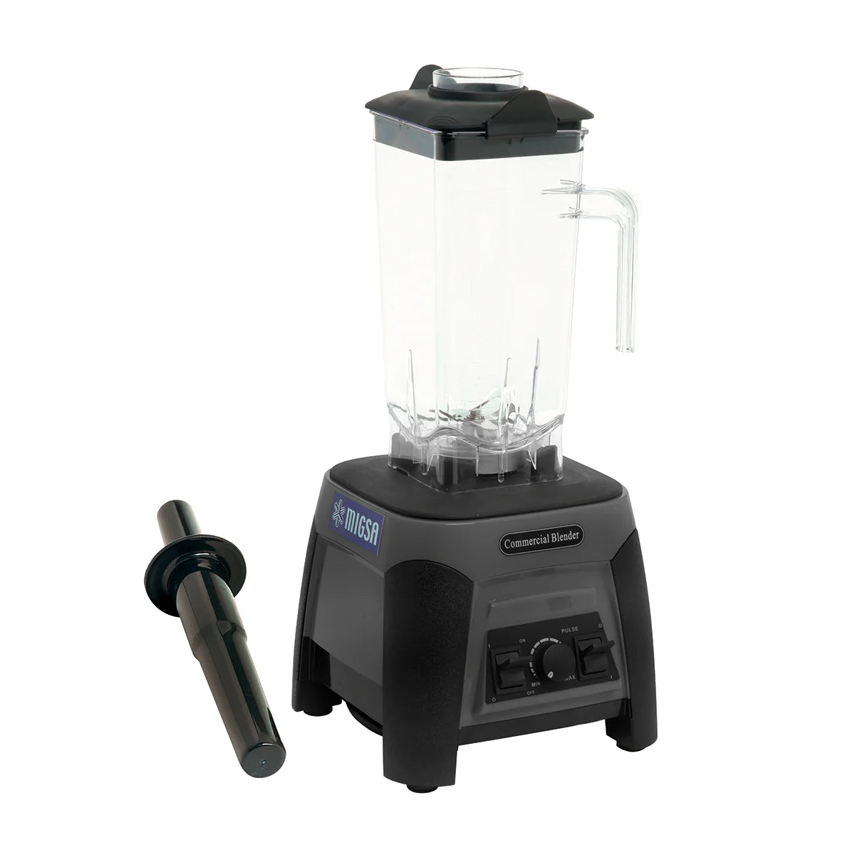 BL-X1  | Licuadora comercial Migsa 2 L con motor de 4 1/2 HP y vaso de copoliéster libre de BPA
