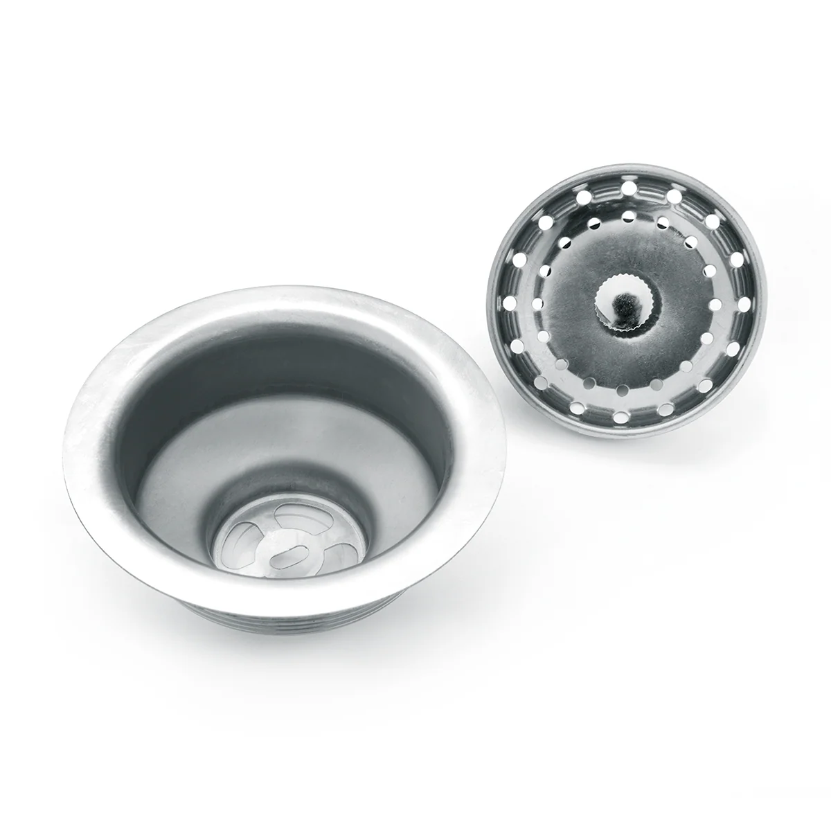 BX-R3  | Contra de canasta Migsa de acero inoxidable de 4" para tubo de salida de 1 1/2"