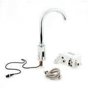 BXF-EF22 | Llave electrónica con sensor Migsa para lavabo de cirujano con acabado cromado y operación dual