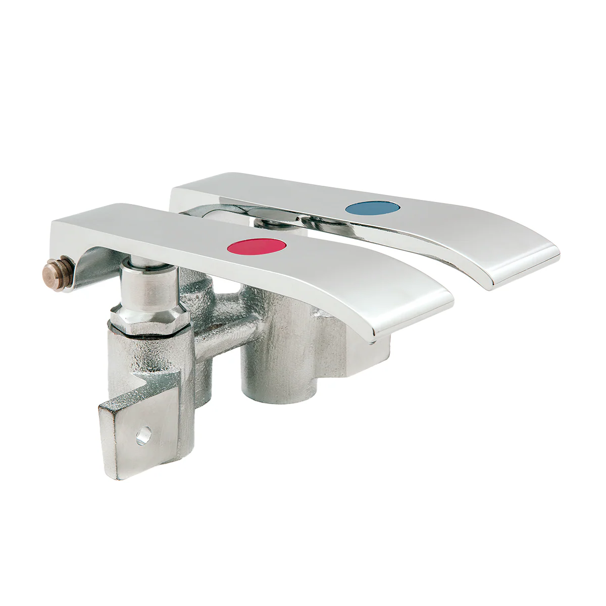 BXF-N4 | Válvula de rodilla doble Migsa  con cierre automático y conexiones hembra de 1/2" NPT