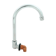 BXF-N75G | Cuello de ganso universal de pared Migsa para válvulas de rodilla o pie de 28 x 18 cm