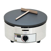 CM-04G | Crepera circular a gas LP Migsa 40 cm con plato de teflón y encendido electrónico