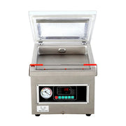 DZ-260P | Empacadora al vacío Migsa 300 W con barra selladora de 26 cm y campana de acrílico