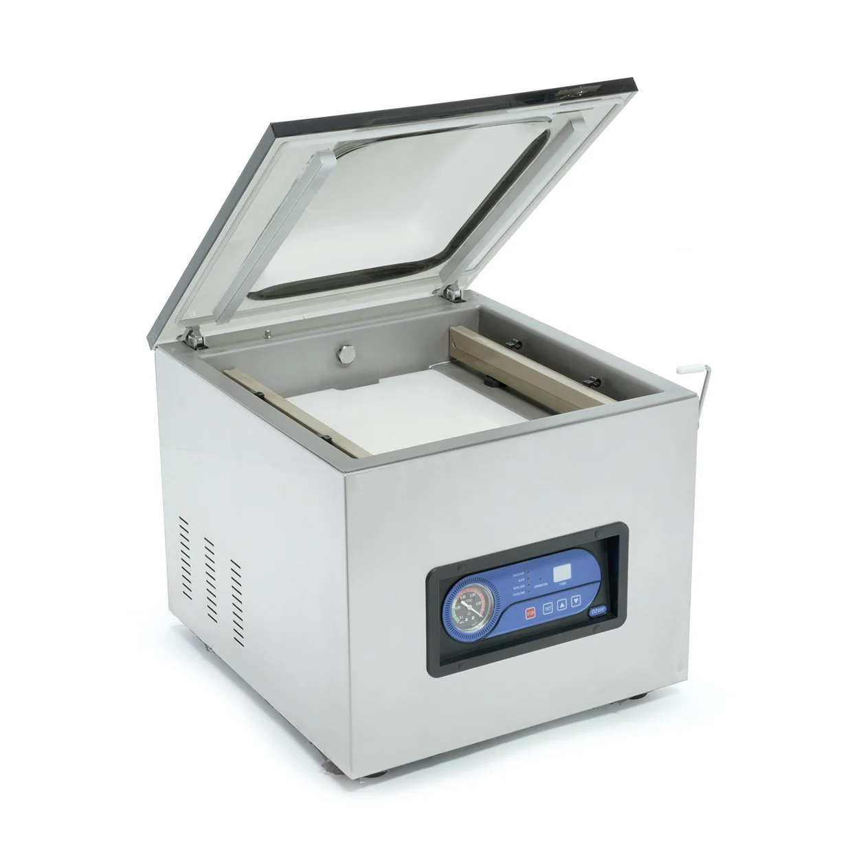 DZ-400E | Empacadora al vacío Migsa  900 W con doble barra selladora de 40 cm e inyección de gas