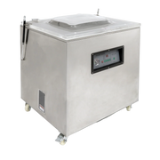 DZQ-800B | Empacadora al vacío de piso Migsa 2.4 kW con barra selladora de 80 cm e inyección de gas