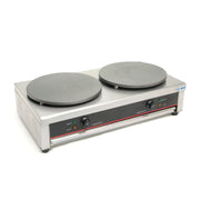 EM-2  | Crepera doble eléctrica Migsa 5.5 kW con 2 platos de teflón de 40 cm y termostatos