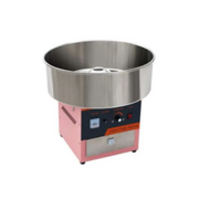 HAG-1 | Fabricadora de algodón de azúcar a gas LP Migsa  para 4 a 6 algodones por minuto con recipiente de acero inoxidable