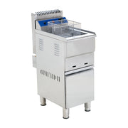 HGF-181C | Freidora a gas Migsa 18 L con 1 tanque, 1 canastilla y termostato
