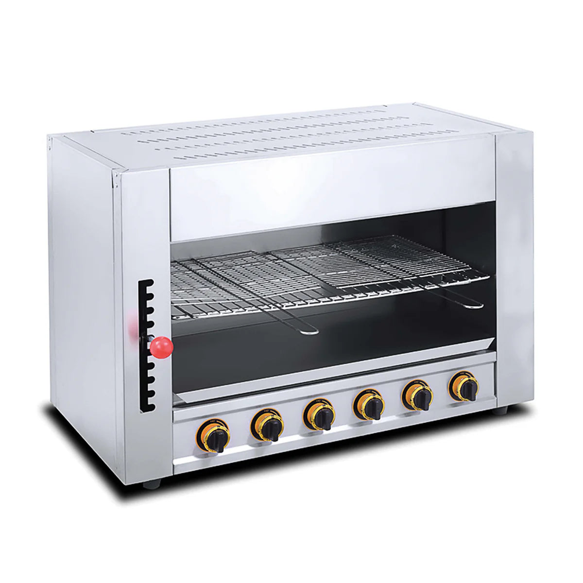 HGS-16 | Salamandra a gas Migsa con gatillo de 10 posiciones y 6 quemadores regulables