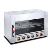 HGS-16 | Salamandra a gas Migsa con gatillo de 10 posiciones y 6 quemadores regulables