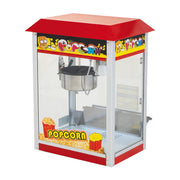 HP-BCA-01 | Fabricadora de palomitas eléctrica Migsa 8 oz con olla de acero inoxidable y teflón