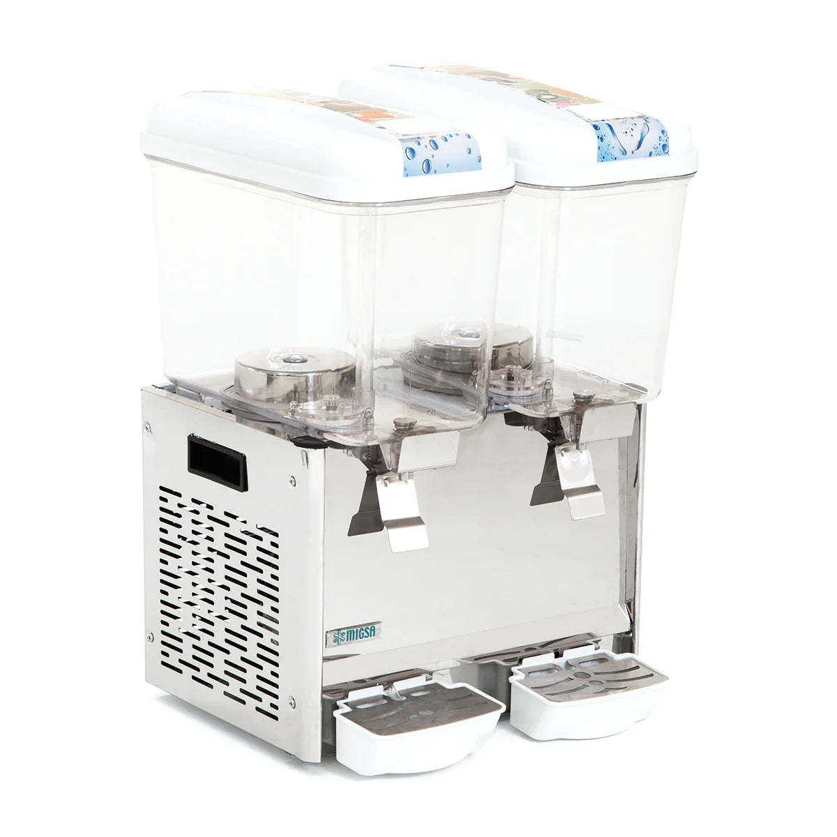 LYP-2X18 | Enfriador de aguas tipo fuente Migsa 36 L con 2 tanques y sistema spray