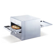 NTE-1418 | Horno de pizzas eléctrico de banda Migsa  3.5 kW para pizzas de 12" con controles programables