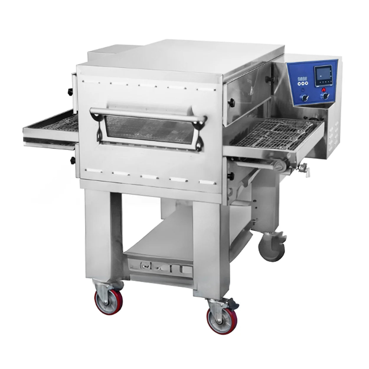 NTE-2060 | Horno de pizzas eléctrico de banda impingement Migsa  12.3 kW para pizzas de 18" con controles digitales