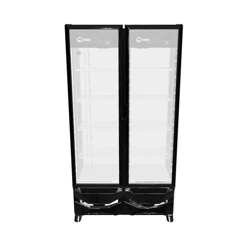 CFX-24 | Enfriador Vertical 2 Puertas 24 ft³