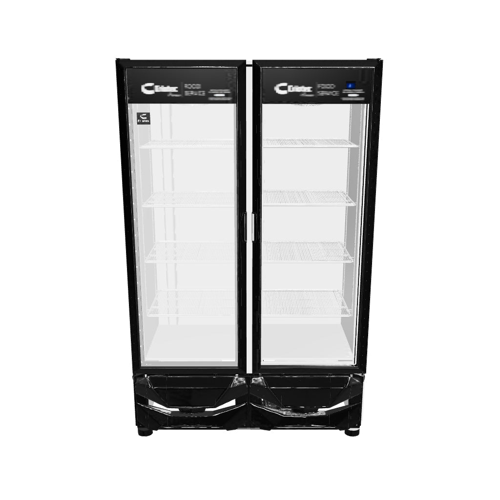CFX-42 | Enfriador Vertical 2 Puertas 42 ft³